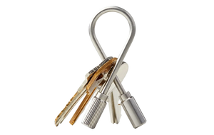 Closed Helix Keyring