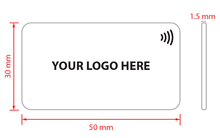 
                  
                    Mini NFC Business Card
                  
                